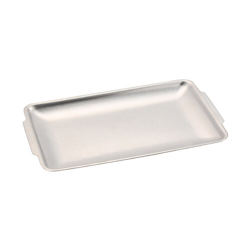304 Stainless Steel Barbecue Serving Tray-Silver medium size
