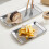 304 Stainless Steel Barbecue Serving Tray-Silver medium size 3