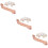 3 Sets Decorative Hair Birthday Party Shoulder Strap 9