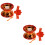 2Sets Robuste Rote Yo-Yos Aus Metall & ABS, Fingerspitzen-Training 8