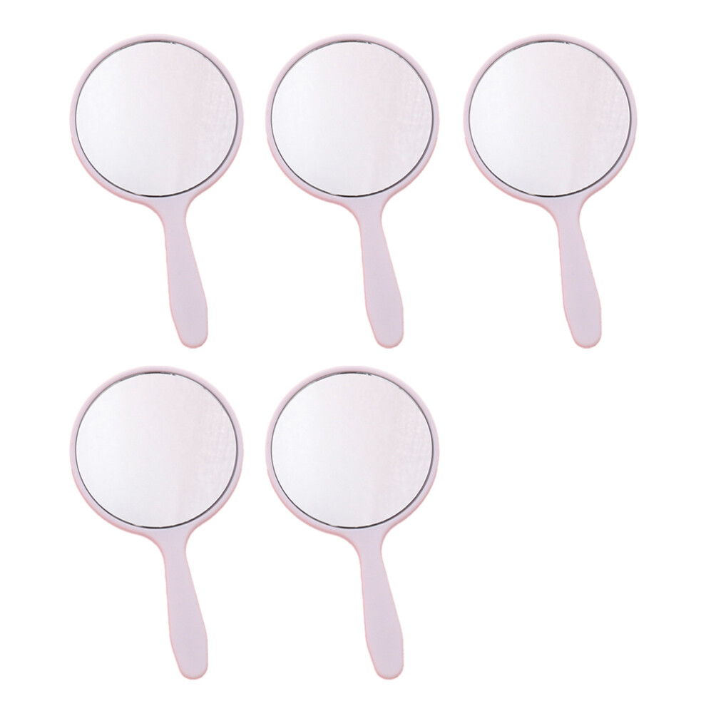 Handheld Mirror for Professional Makeup, Portable Vanity Accessory with Crystal-Clear Reflection, Compact and Ergonomically Designed for Easy Carrying