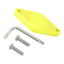 Support de fixation antivol Airtag moulé avec précision, support vélo dissimulé avec traceur universel, système de verrouillage à vis