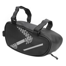Bolsa de selim rígida para bicicleta, alternativa segura à mochila para bicicletas de montanha e estrada, solução de armazenamento resistente ao