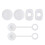 Silicone Straw Cup Lids Silicone Straw Cup Covers Cup 1
