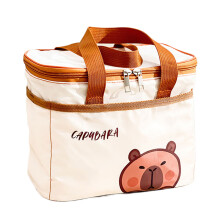 Tragbarer Lunch-Halter mit Capybara-Muster, praktische-2