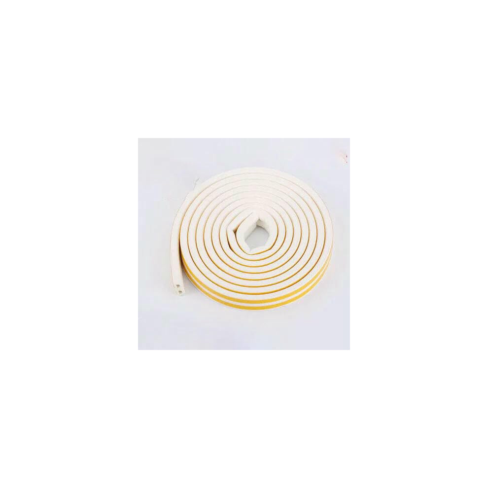 Dipe Selfadhesive Door And Window Sealing Strip, White, D 9 X 6 Mm, 5M Ref: 5461 9119770065322