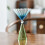 Einzigartige Blumenbecher, Glasbecher, Trinkbecher,-A 5