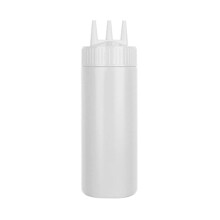 Bouteilles à presser, gadgets de cuisine, matériau-Blanc 450ml