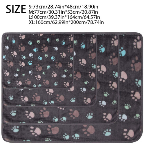 Couverture réutilisable en velours de-L empreintes de chameaux 1