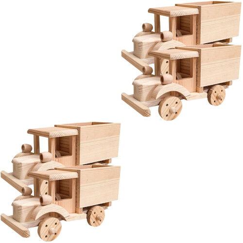 4 sets holzpuzzle 3d bausatz kinder lernspielzeug 2