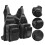 Angelweste, Polyester, schwarz, verstellbarer 8
