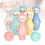 24 Mini Bowling Set Mit Rasseltier Für Kinder 10