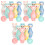 24 Mini Bowling Set Mit Rasseltier Für Kinder 3