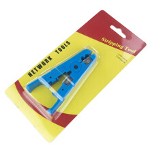 Abisolierzange, Ethernet-Kabelschneider,-Blaue Blisterverpackung