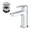 NES Home Nes Home Modern Chrome Basin Mono Mixer Tap with Waste 1