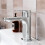NES Home Nes Home Modern Chrome Basin Mono Mixer Tap with Waste 2