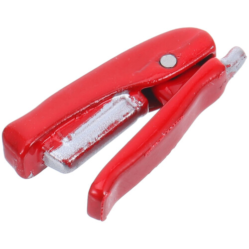 2Ud Miniatura Grapadora Roja Zinc Accesorio Casa Muñecas