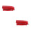 2Ud Miniatura Grapadora Roja Zinc Accesorio Casa Muñecas 10