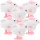 12 Pcs Easter Rabbits Wind Up Plush Clockwork Jumping Toys 3