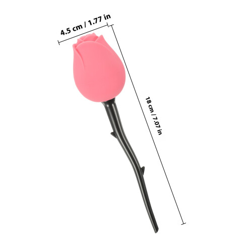 Face Makeup Brush Travel Friendly Rose Modeling 1pack 1