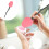 Face Makeup Brush Travel Friendly Rose Modeling 1pack 8