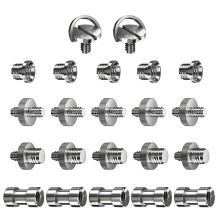 44 Pièces Jeu De Vis Pour Photo 1/4 3/8