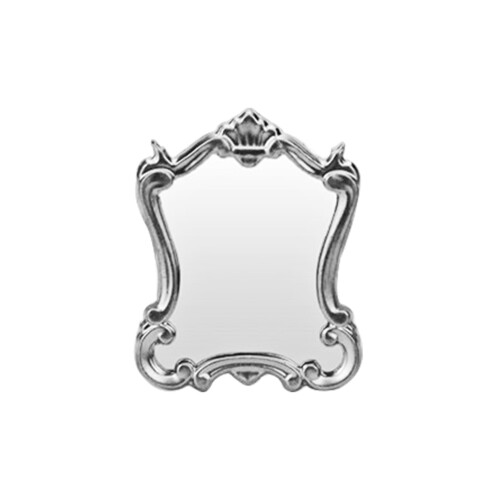 Miniature European Mirror Retro Dressing Table Decor 2