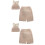 2Pcs Baby Rabbit Wool Knitted Hat And Pants Costume Set 6