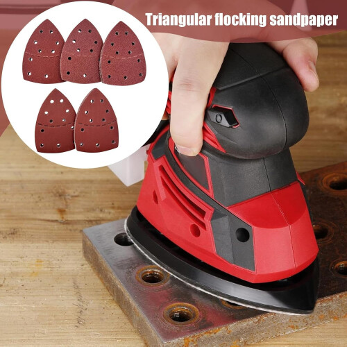 Sandpaper sheets metal sandpaper triangular design for woodworking repair 1