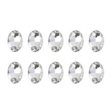Strass pour ongles de forme irrégulière, 10 pièces,-style 22