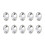 Strass pour ongles de forme irrégulière, 10 pièces,-style 22 1