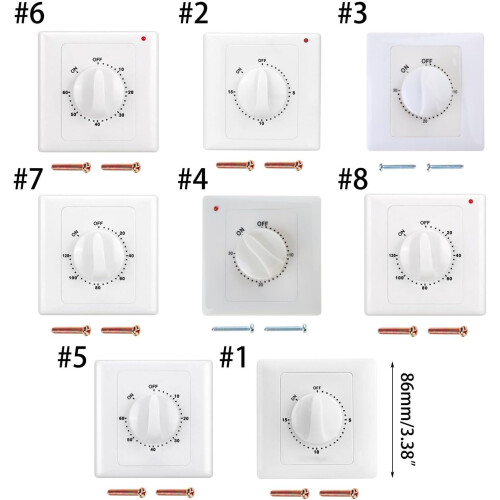 timer light switch countdown timer household timer controller digital timer control switch 15 minutes light Ref: 7014 1