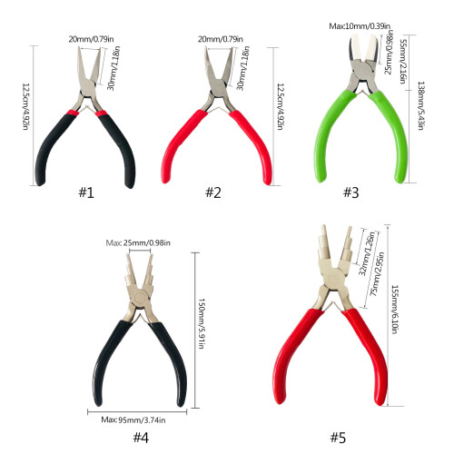 Professional Grade Pliers Set Jewelry Making Pliers Versatile-5 1