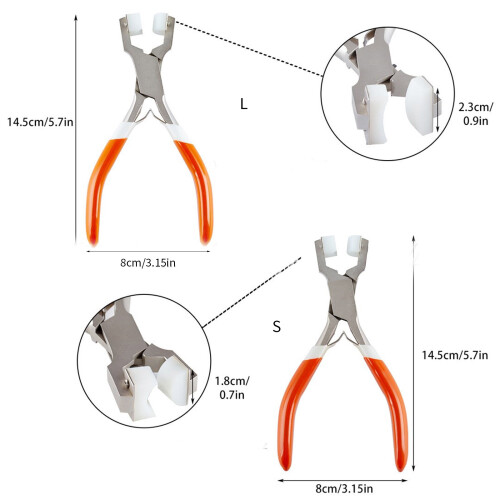Curved Bracelet Plier Tools Convenient Handheld Arc Pliers-L 2