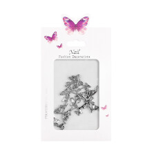 20Pcs 3D Nail Charms Butterfly Shape for Women Girls DIY Nail-C