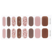 Cured Gel Nail Strips Full Wraps for Extended Wear and-BSG0363