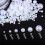 1000Pcs Multi-Sizes DIY Half Round Flat Back-Purple red AB 6