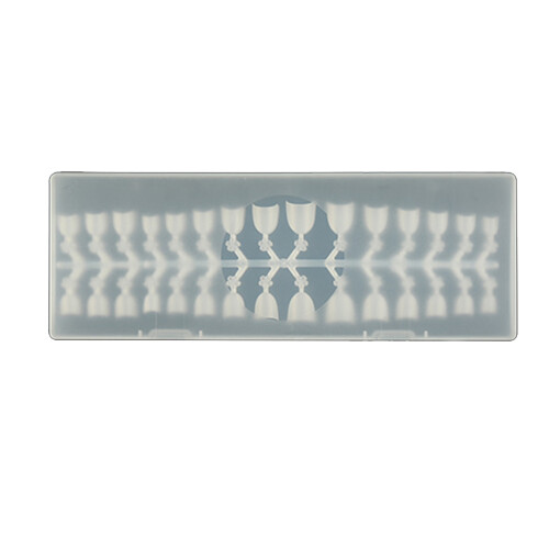 300x Nail Tips Short Oval Short Nail Tips Half Cover-oval