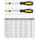 Electromagnetic Rings Screwdriver Bit-6 by 100mm one word 5