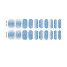 Festive Gel Nail Strips Christmas themed Stickers-BSS0279