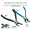 Car Headlight Repair Installation Tool Trim Clip-blue standard 7