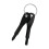 Portable Multitools Keychain Screwdriver Flat/Cross-Black 1