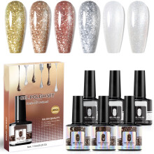 Eye Catching 6 color Nail Gel Set Showcase Your Nail-GPS08