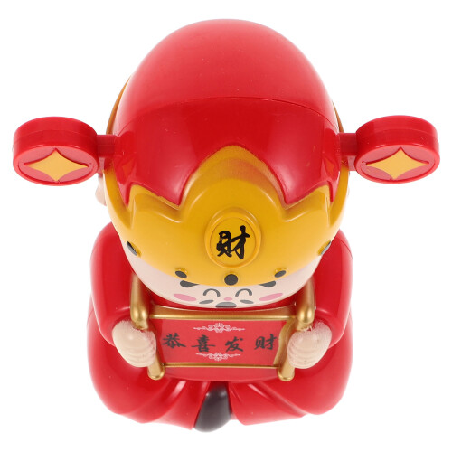 Cute Solarbetriebene Geldgott Figur Für Auto Dashboard