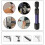 10Pcs Impact Hex Head Screwdriver Bit Set 1/4 Inch Hex Shank Hex 2