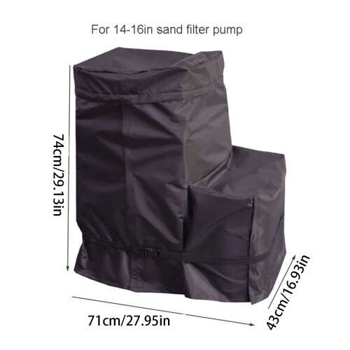 Waterproof Sand Filter Pumps Cover for Krystal Clear Sand Filter 1