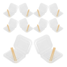 20 Unidades Caja Almacenamiento Comida Miniatura Cocina Niños