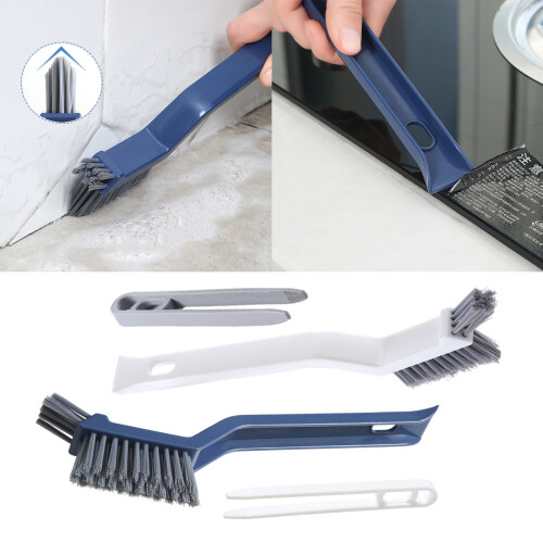 2pcs Versatile Gaps Brushes Corner Cleaning Tools for Bathroom, 1