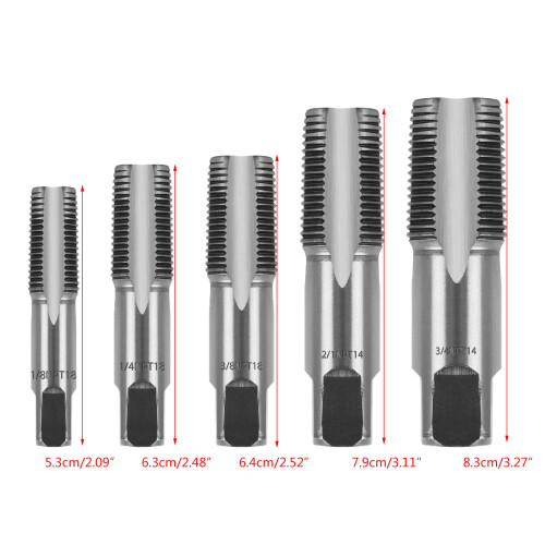 NPT Pipe Tap Set Thread Forming Tap Clean Damaged Pipe Thread 2