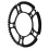 Αλυσίδα ποδηλάτου Gravel 130MM BCD53T από κράμα αλουμινίου μονής ταχύτητας με πλήρη 3